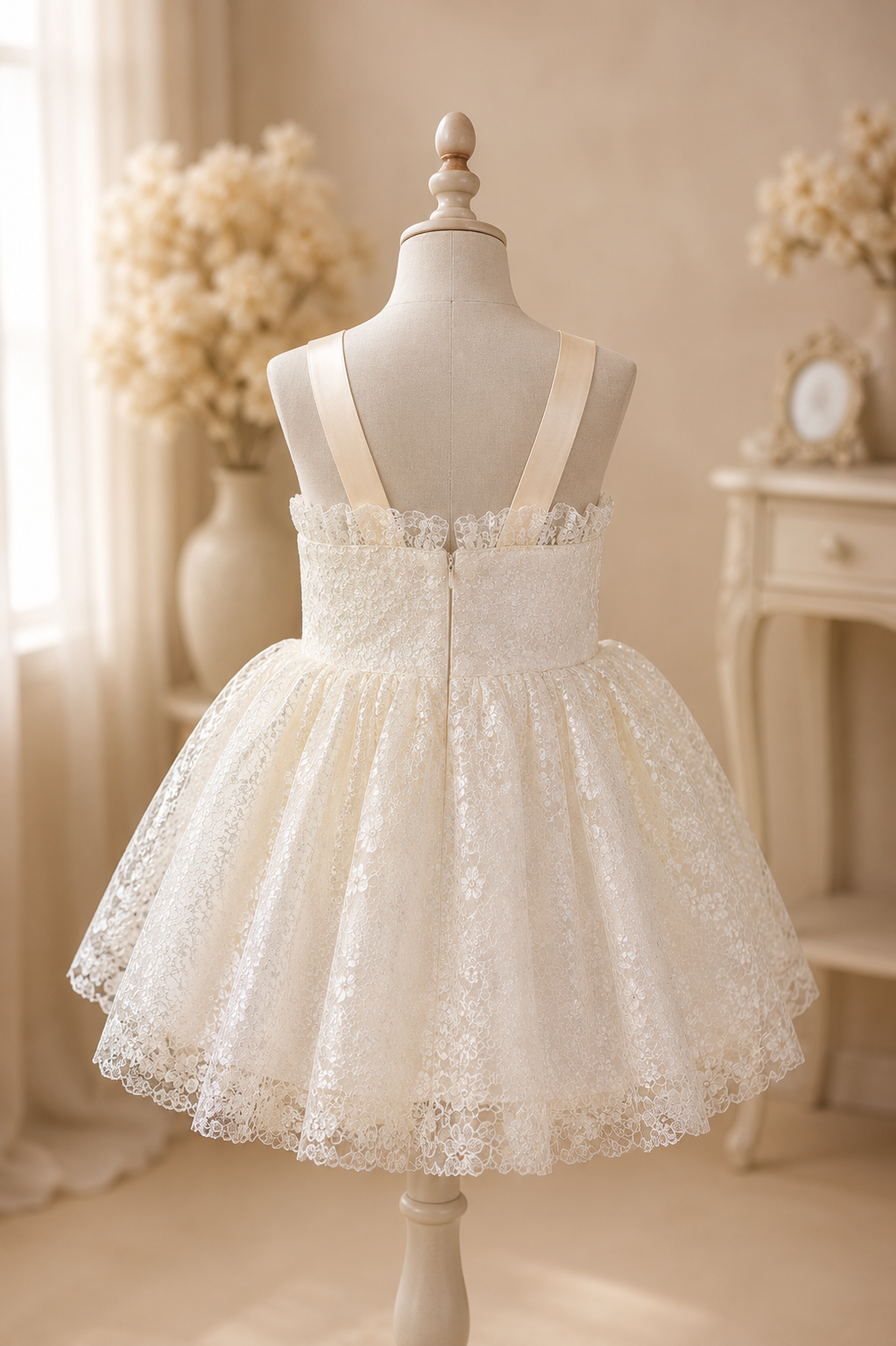 Lace Flower Girl Dress